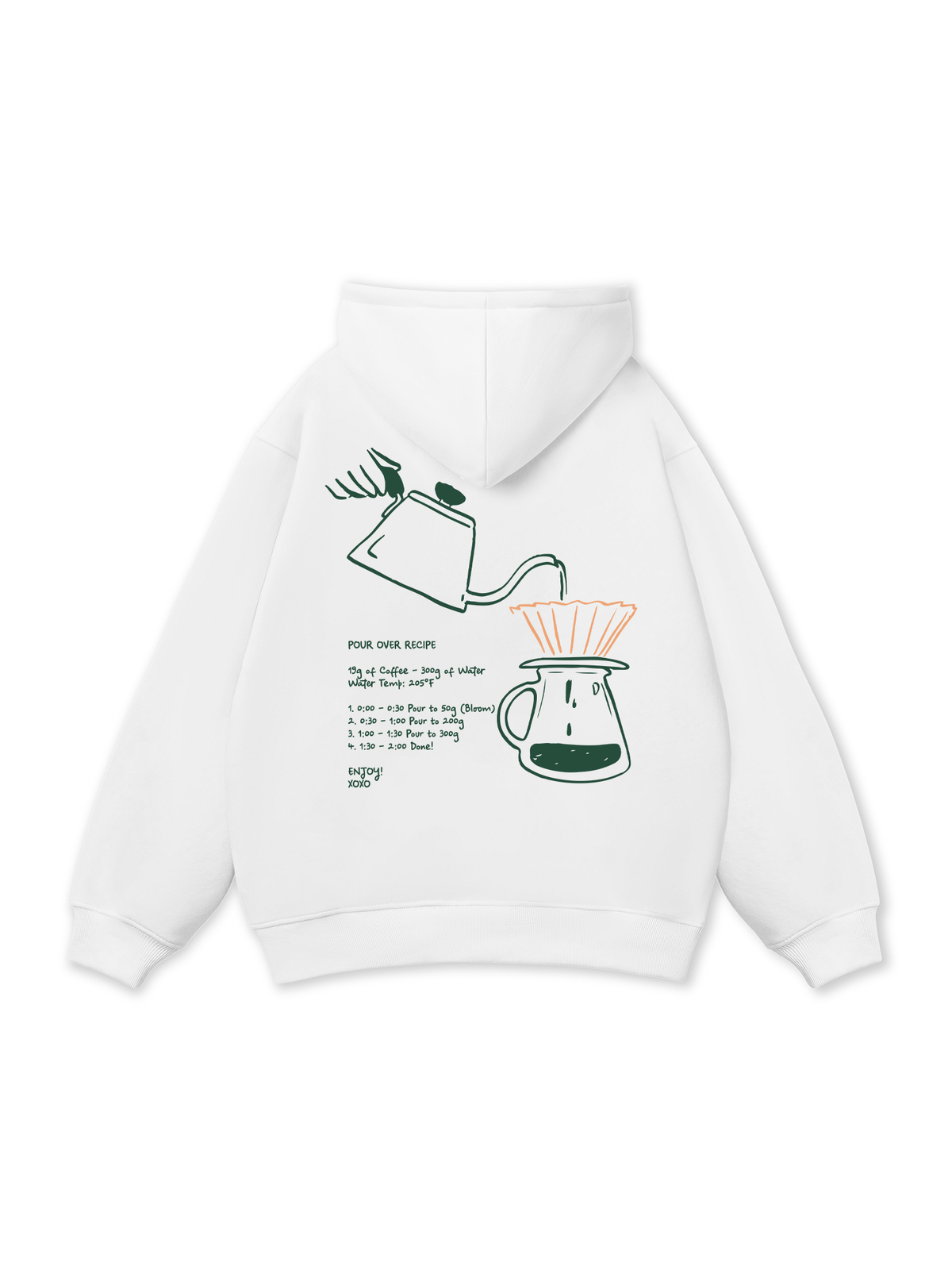Pour Over Recipe Hoodie