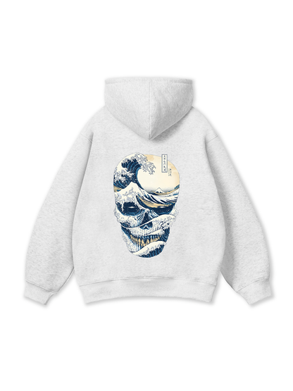 The Great Wave off Skull Hoodie