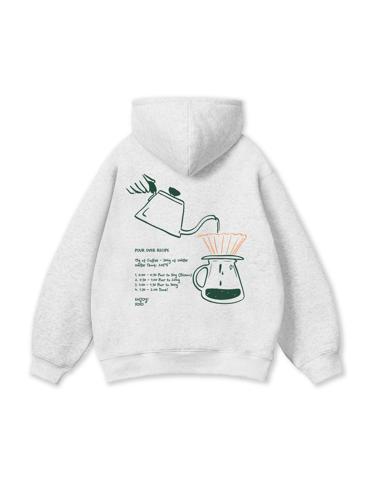 Pour Over Recipe Hoodie
