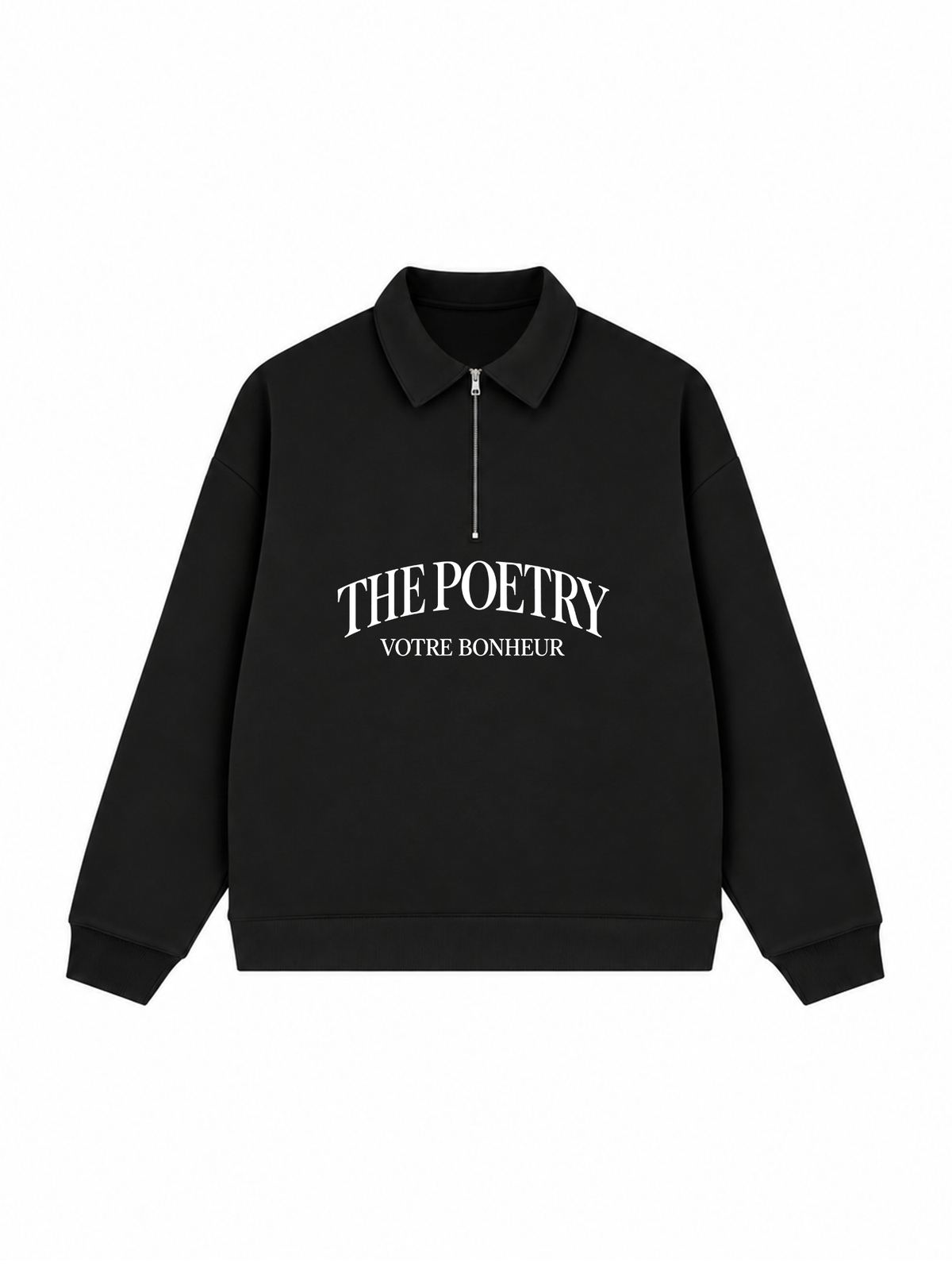 Áo Sweater Polo Nỉ Hai Da The Poetry