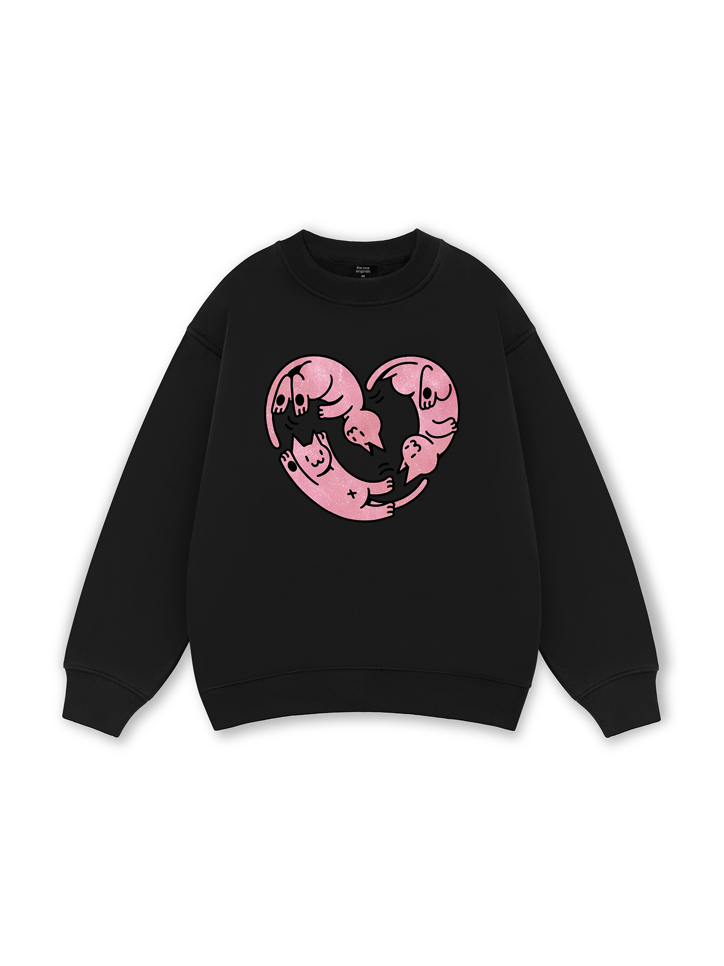 Meow Meow Heart Sweater