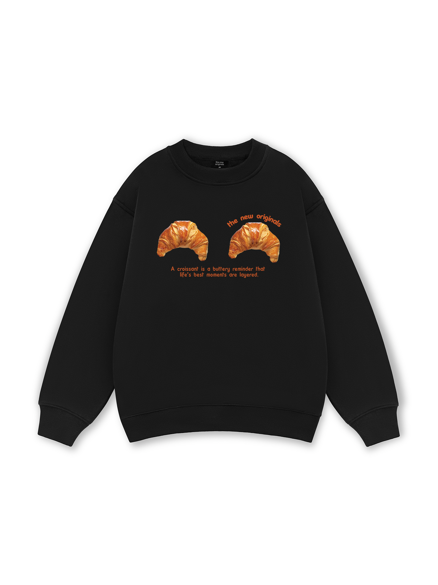 Croissant Quote Sweater