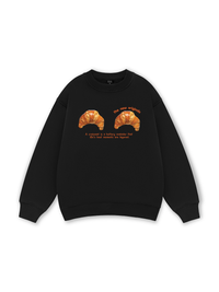Croissant Quote Sweater