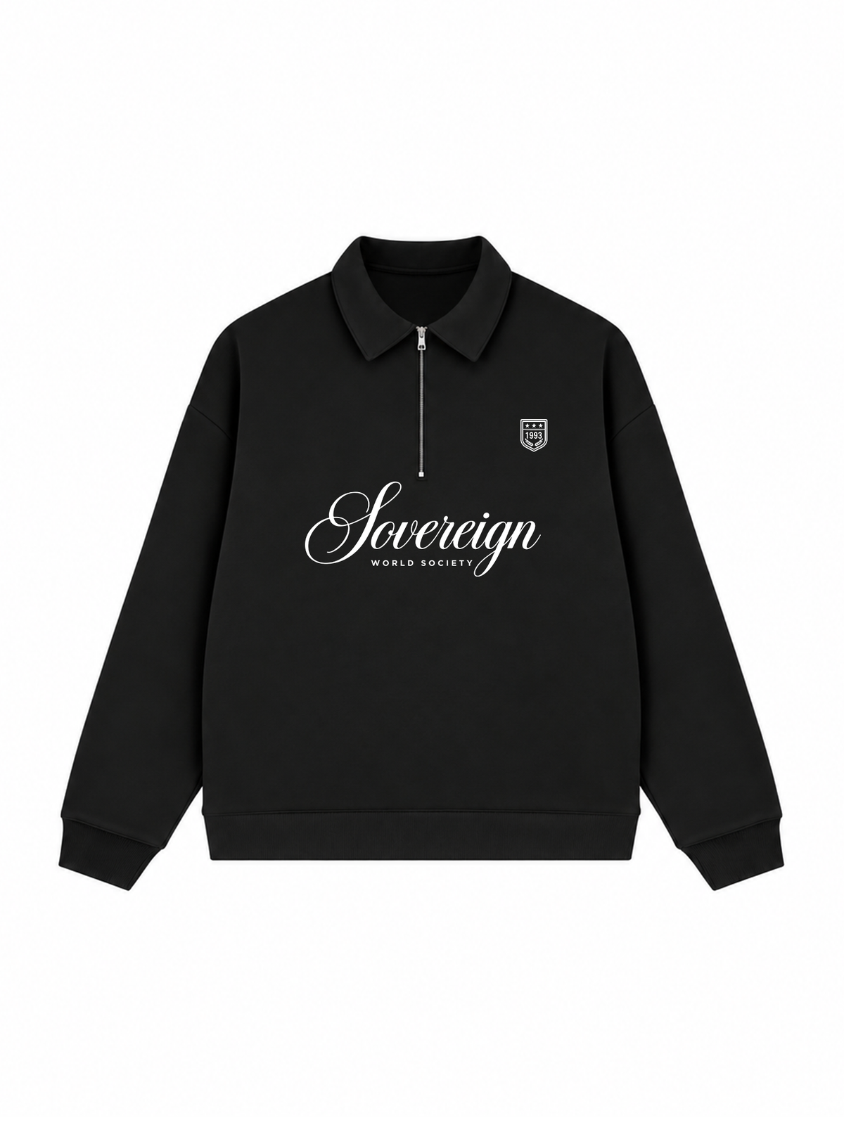 Áo Sweater Polo Nỉ Hai Da Sovereign
