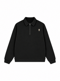 Áo Sweater Polo Nỉ Hai Da Bear