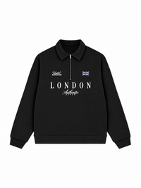 Áo Sweater Polo Nỉ Hai Da United Kingdom