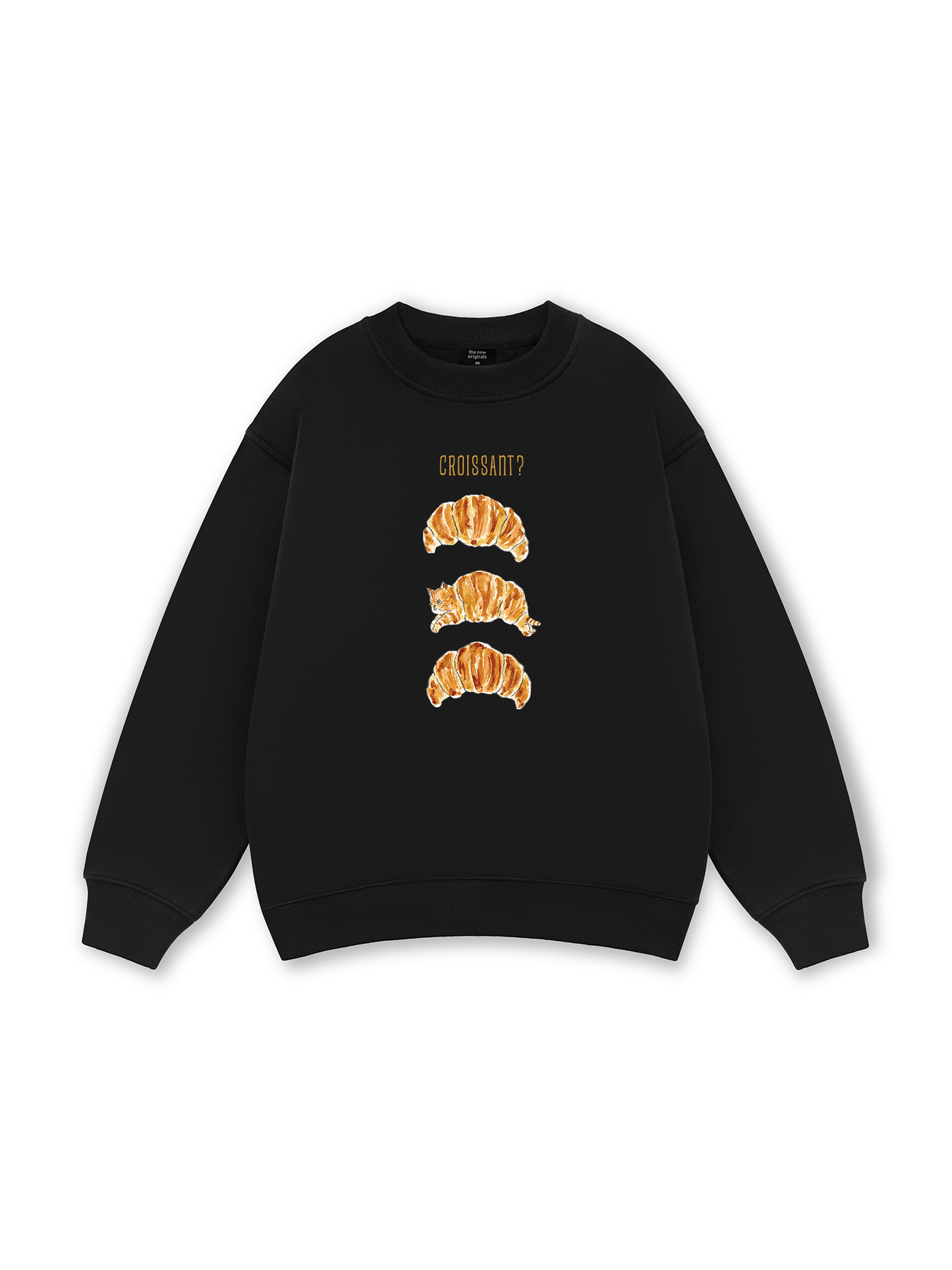 Croissant Cat Sweater
