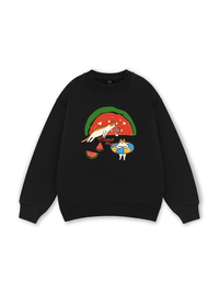 Meow Meow Watermelon Sweater