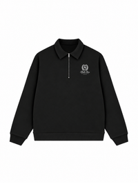 Áo Sweater Polo Nỉ Hai Da Belle Rive