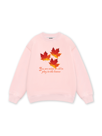 Autumn Play In The Leaves Sweater