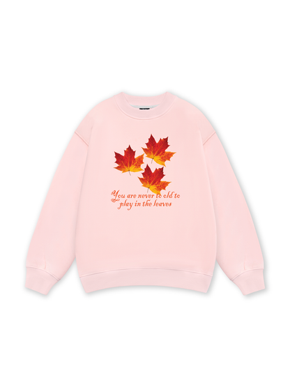 Autumn Play In The Leaves Sweater