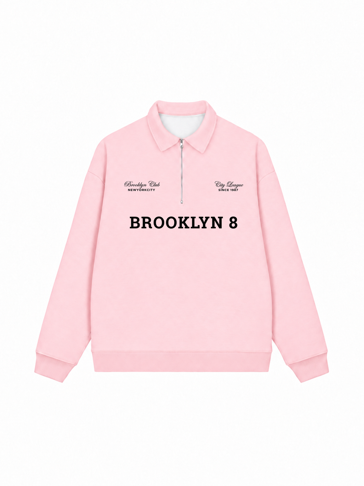 Áo Sweater Polo Nỉ Hai Da Brooklyn 8