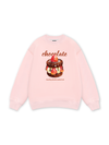 Sweet Pastry Strawberry Chocolate Sweater