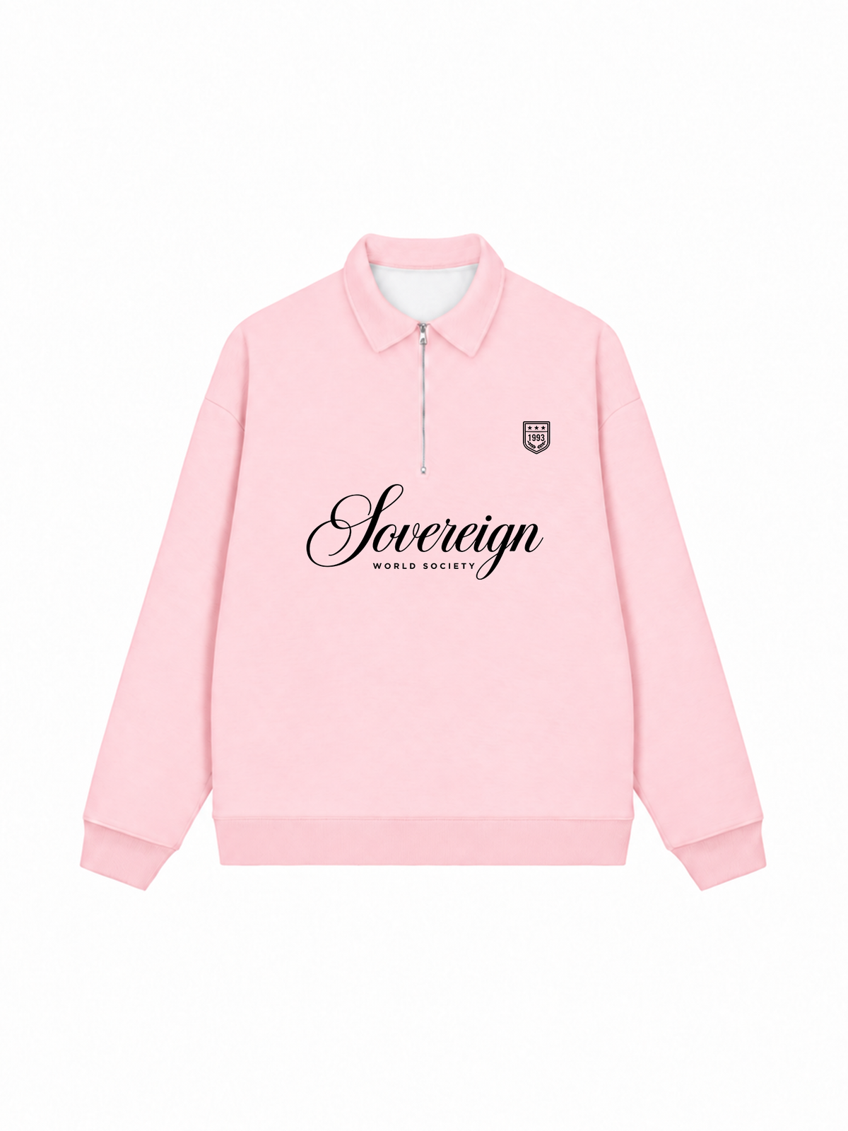 Áo Sweater Polo Nỉ Hai Da Sovereign