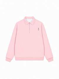 Áo Sweater Polo Nỉ Hai Da Bear