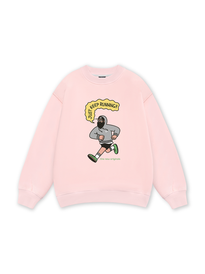 Just Keep Running Sweater