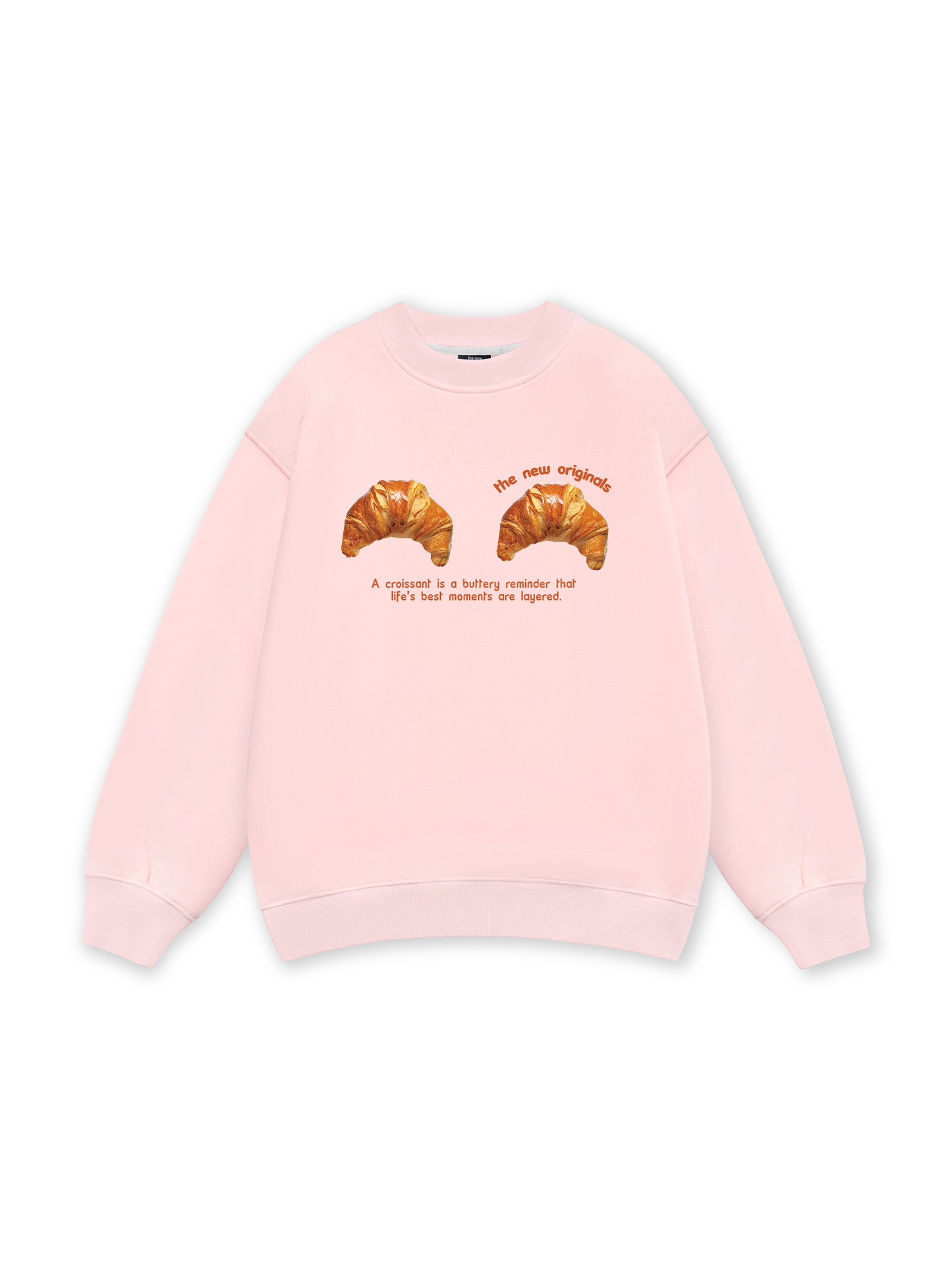 Croissant Quote Sweater
