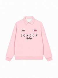 Áo Sweater Polo Nỉ Hai Da United Kingdom