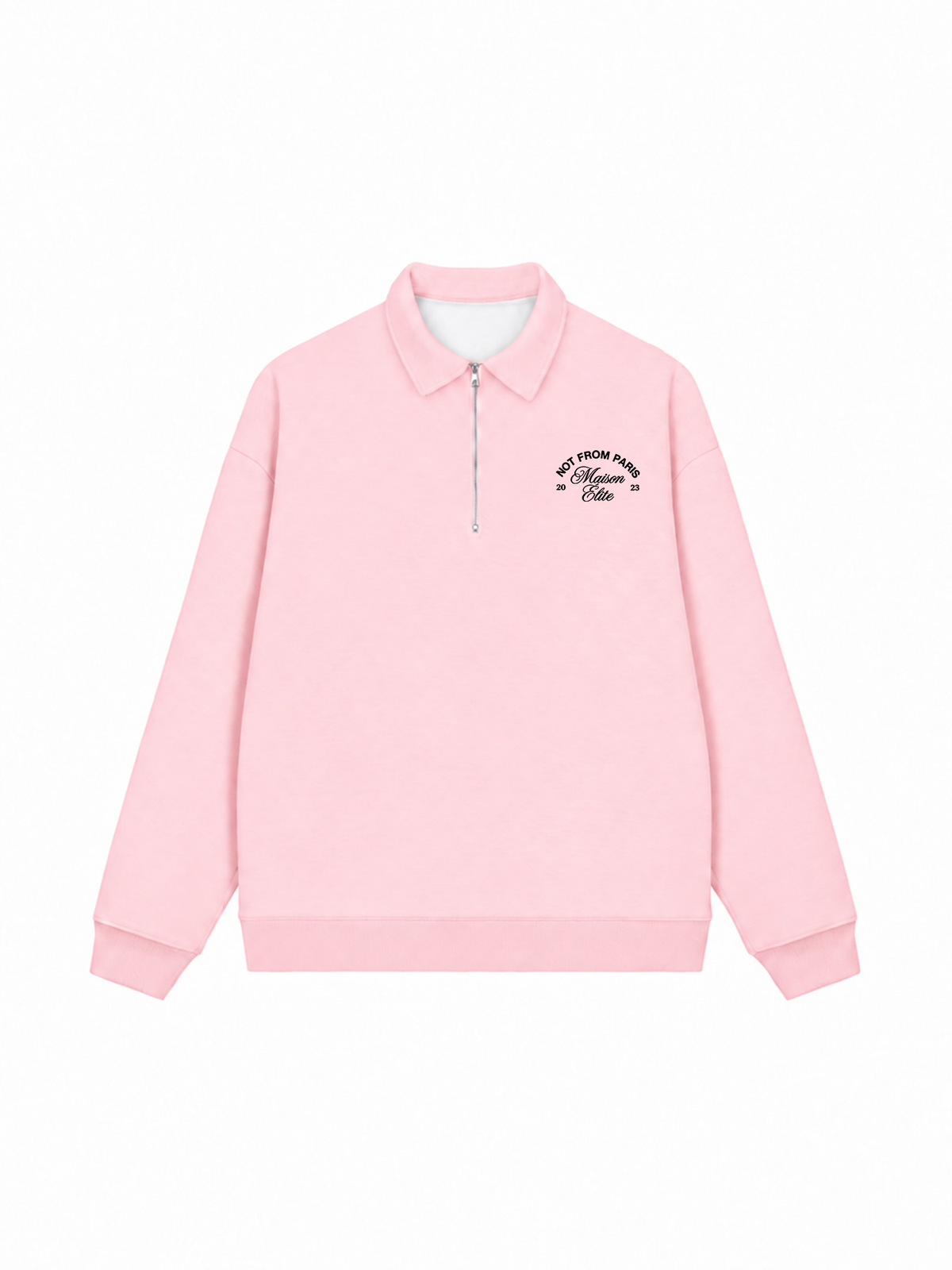 Áo Sweater Polo Nỉ Hai Da Not From Paris
