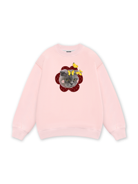 Floral Cat Sweater