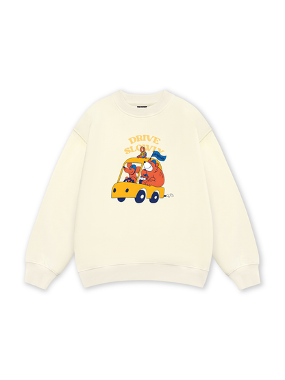 Drive Slowly Sweater