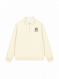 Áo Sweater Polo Nỉ Hai Da Belle Rive