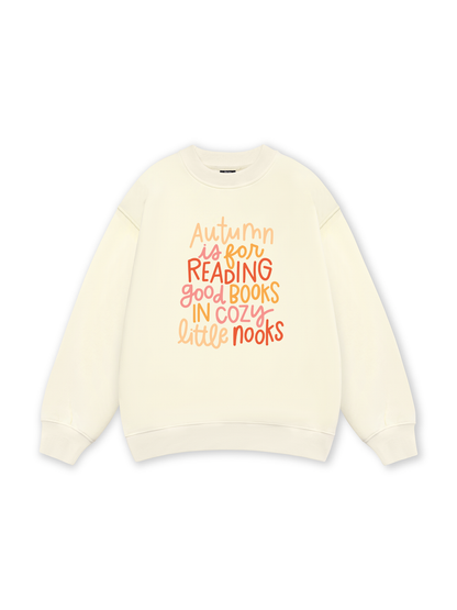 Autumn is For Reading Good Books Sweater