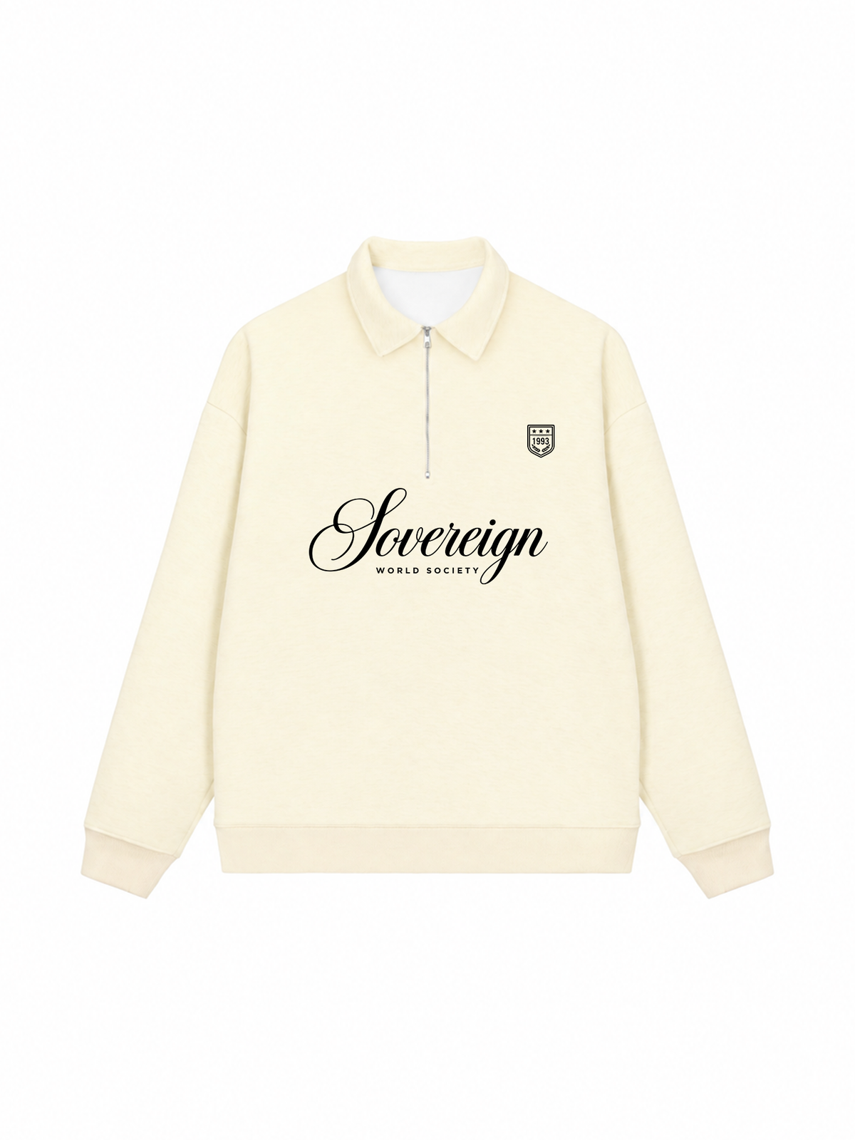 Áo Sweater Polo Nỉ Hai Da Sovereign