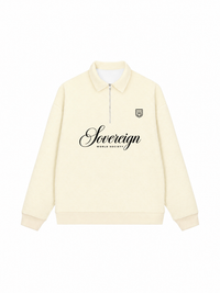 Áo Sweater Polo Nỉ Hai Da Sovereign