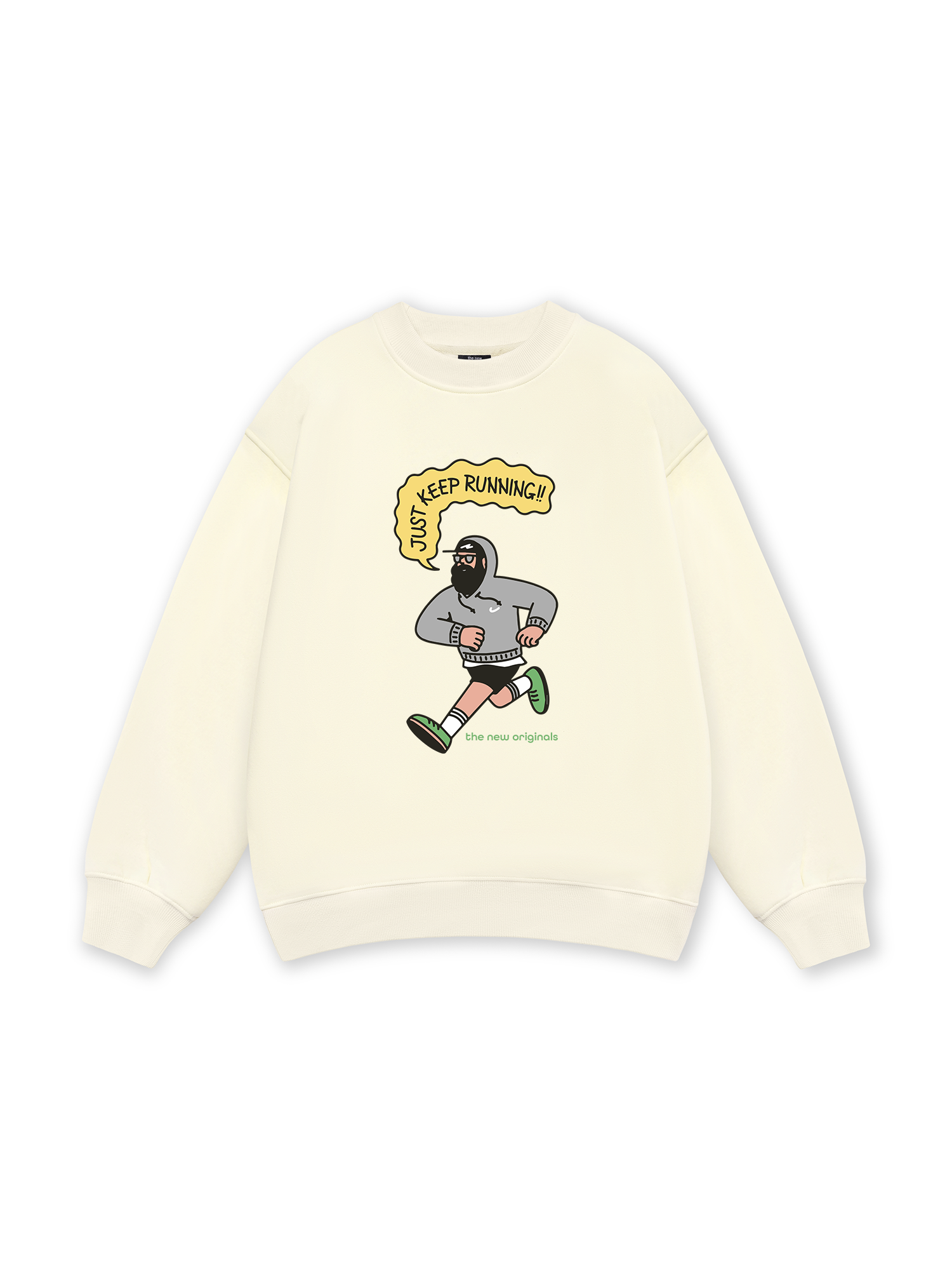 Just Keep Running Sweater