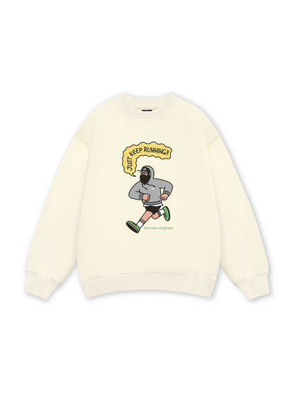 Just Keep Running Sweater