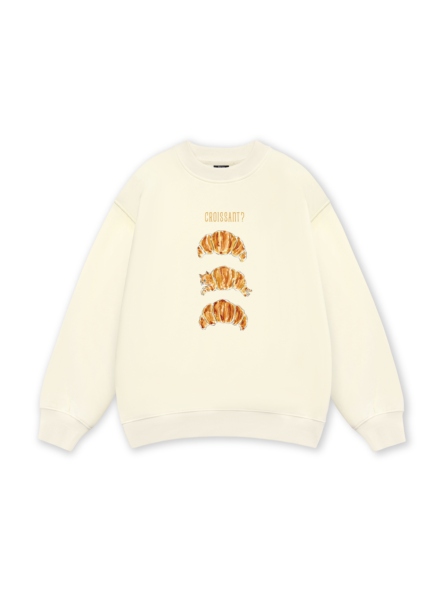 Croissant Cat Sweater