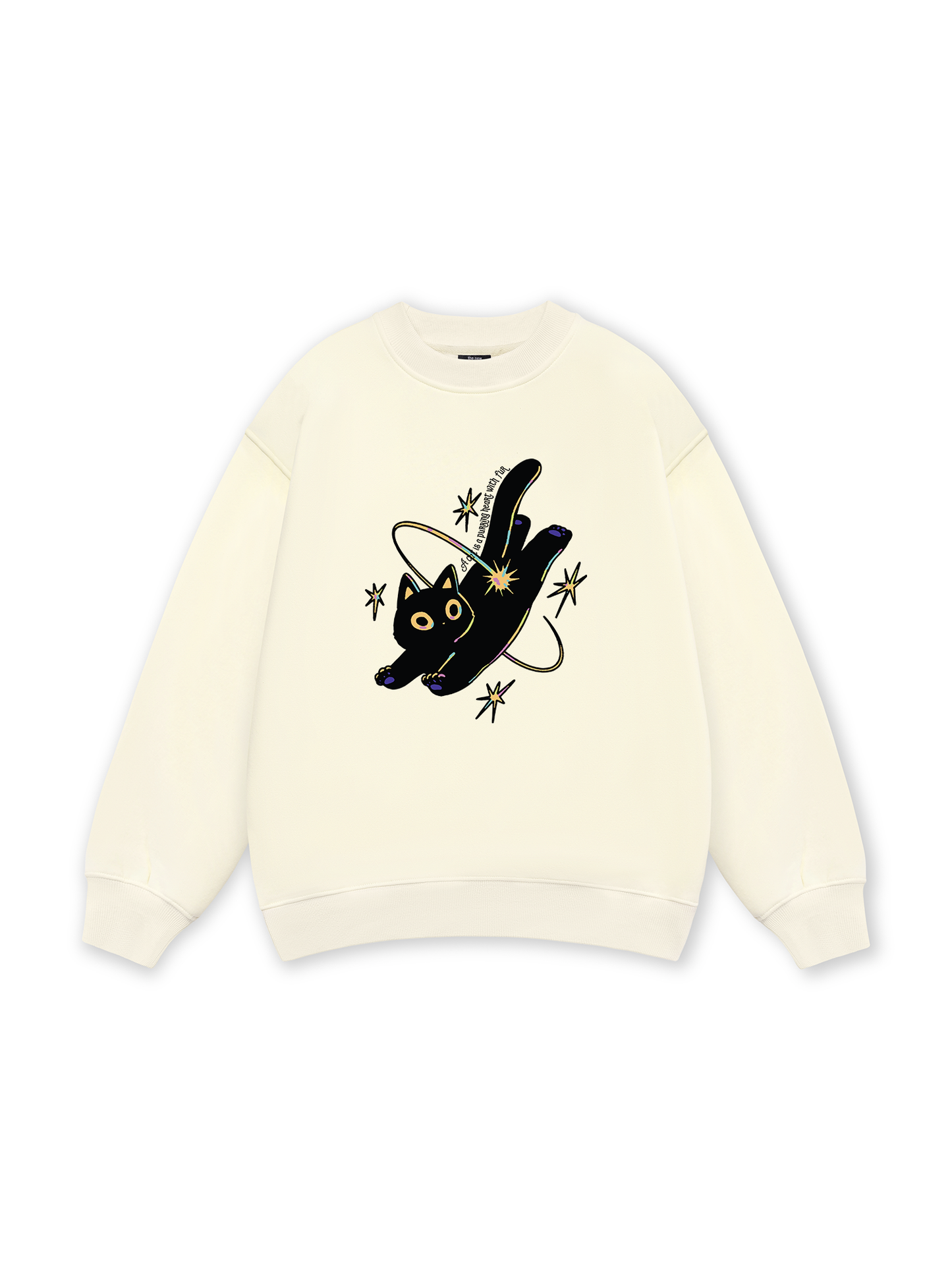 A Black Cat Sweater