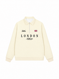 Áo Sweater Polo Nỉ Hai Da United Kingdom