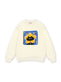 Black Cute Cat Sweater