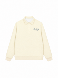 Áo Sweater Polo Nỉ Hai Da Sunset Society
