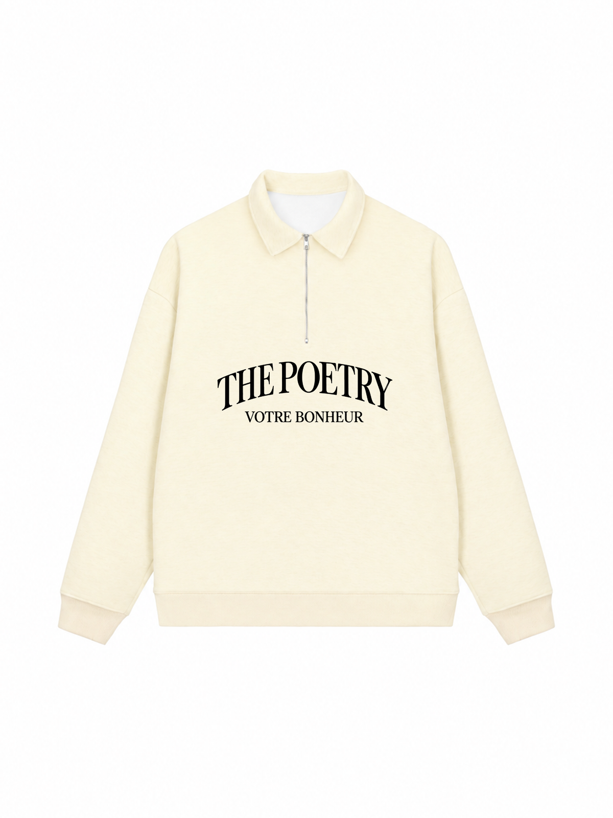 Áo Sweater Polo Nỉ Hai Da The Poetry