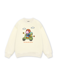 Thích Dạo Phố Mùa Thu Sweater