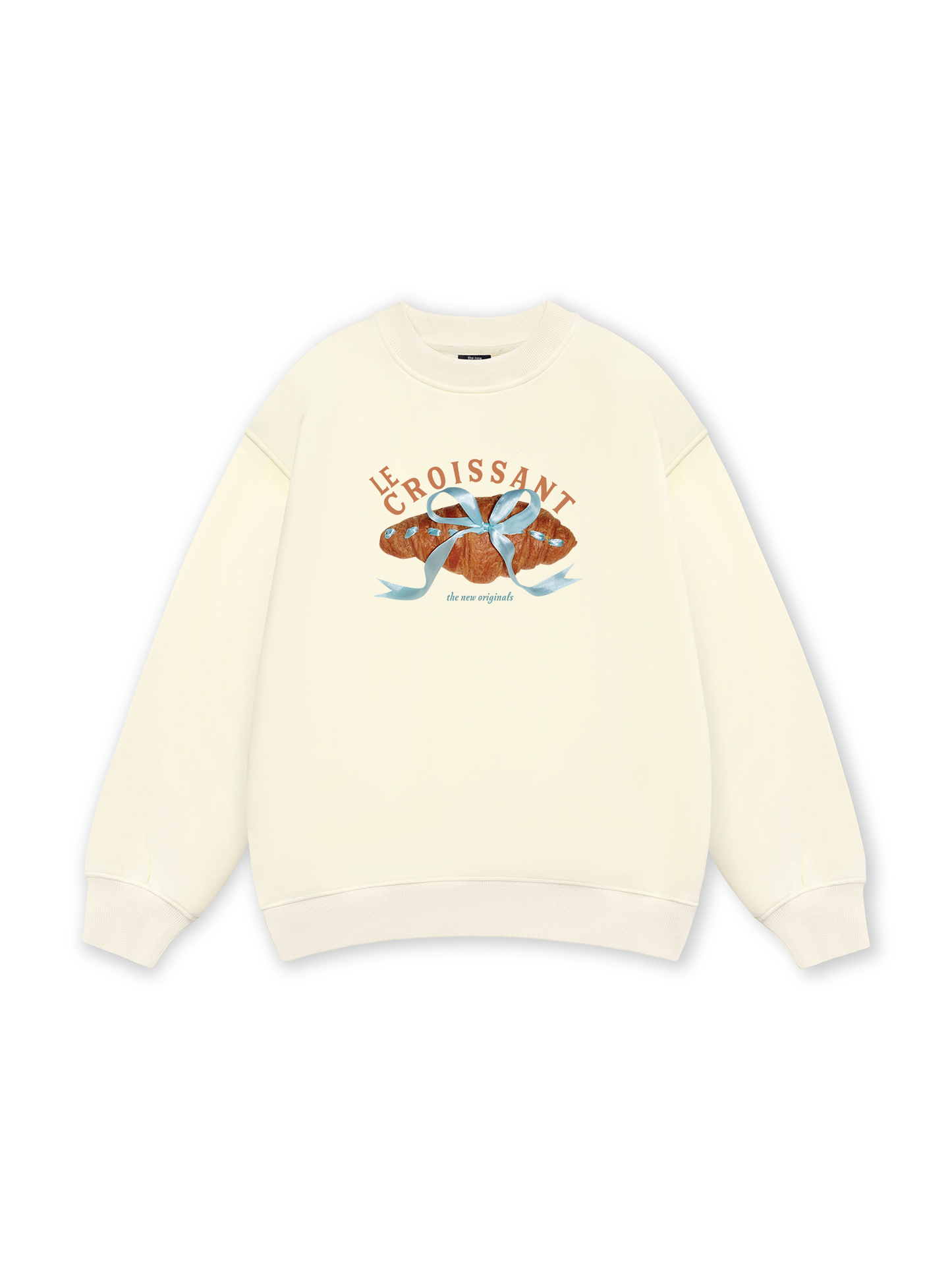 Ribbon Croissant Sweater