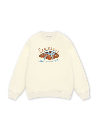 Ribbon Croissant Sweater