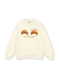 Croissant Quote Sweater