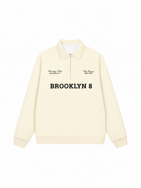 Áo Sweater Polo Nỉ Hai Da Brooklyn 8