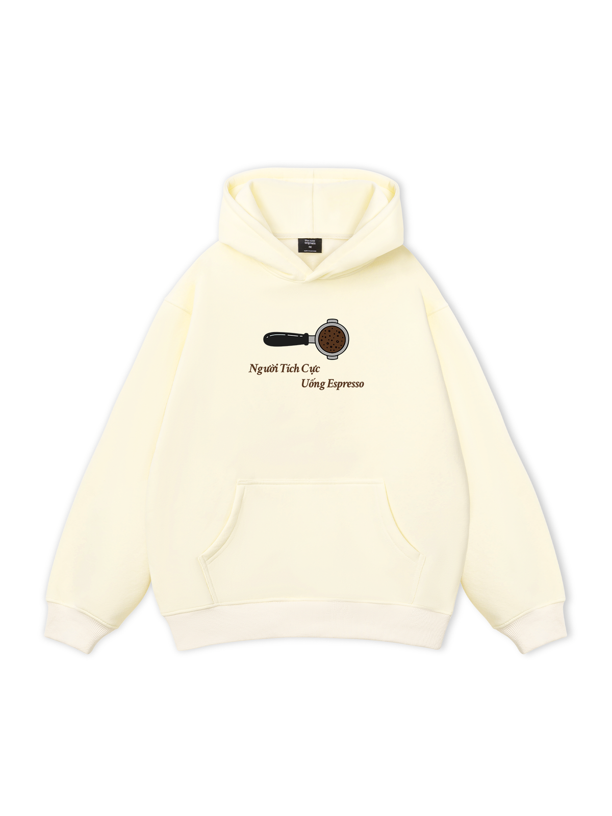 Người Tích Cực Uống Espresso Hoodie