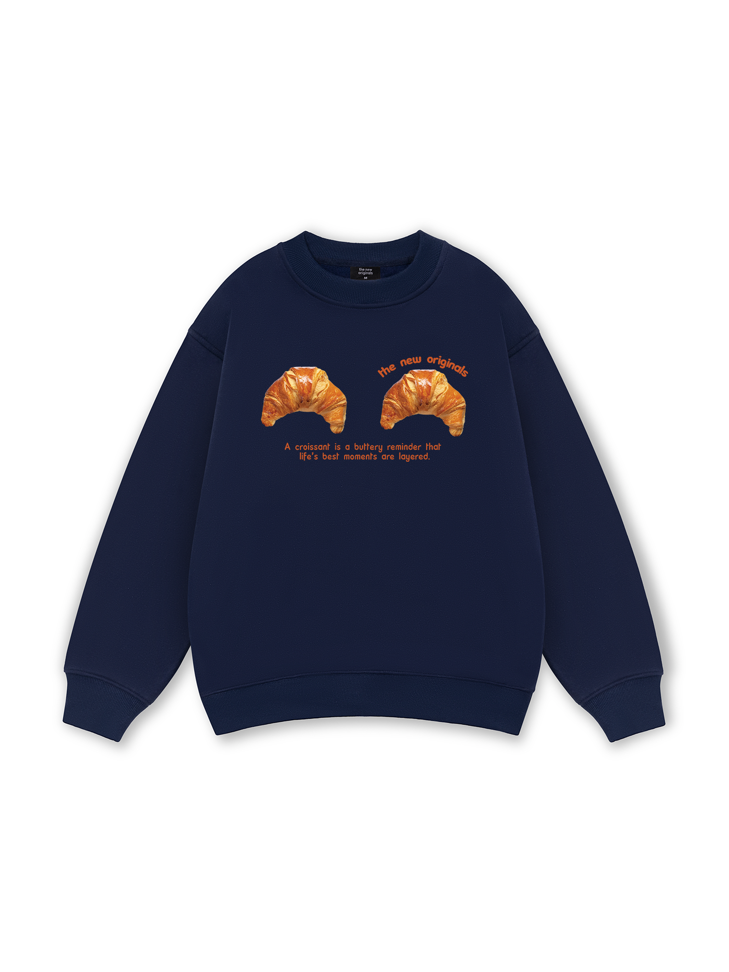 Croissant Quote Sweater