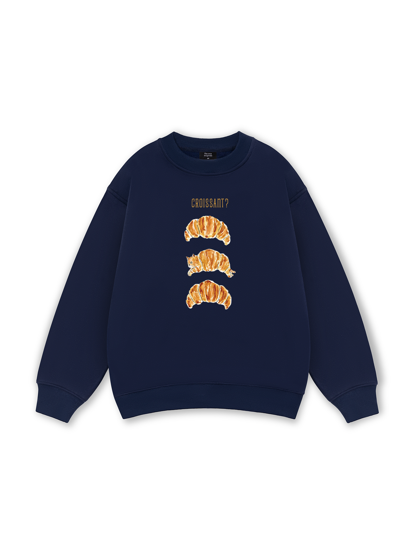 Croissant Cat Sweater