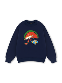 Meow Meow Watermelon Sweater