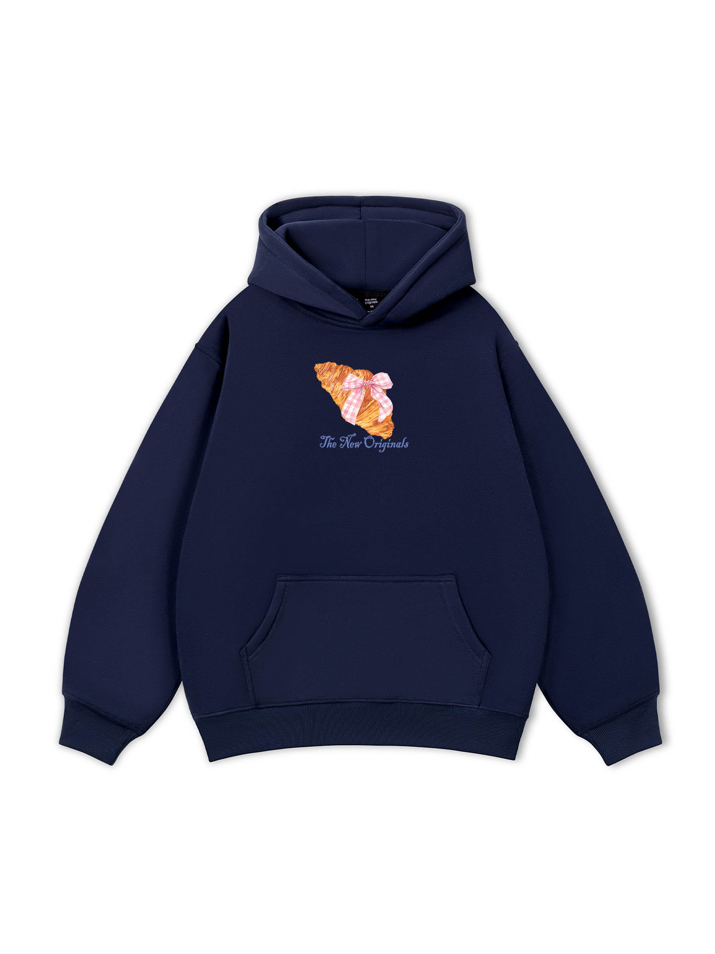 Áo Hoodie Nỉ Bông Go Get A Croissant sau