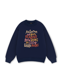 Autumn is For Reading Good Books Sweater