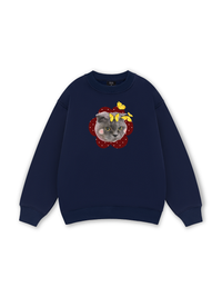 Floral Cat Sweater