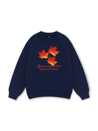 Autumn Play In The Leaves Sweater
